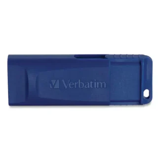 Verbatim® Classic USB 2.0 Flash Drive, 4 GB, Blue