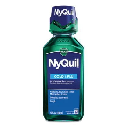 Vicks® NyQuil Cold and Flu Nighttime Liquid