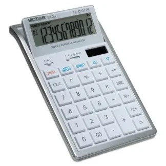 Victor® 6400 Desktop Calculator, 12-Digit LCD