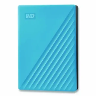 WD MY PASSPORT External Hard Drive, 4 TB, USB 3.2, Sky Blue