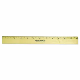 Westcott® Beveled Wood Ruler