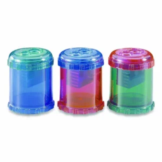 Westcott® Manual Pencil and Crayon Sharpener, Randomly Assorted Colors
