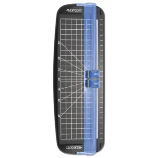 Westcott® Multi-Purpose Personal Trimmer, 12" Cut Length, Plastic Base