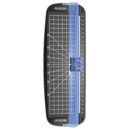 Westcott® Multi-Purpose Personal Trimmer, 12" Cut Length, Plastic Base