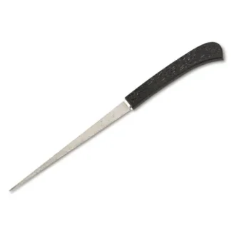 Westcott® Serrated Blade Hand Letter Opener, Black, 8"