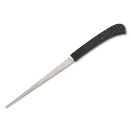 Westcott® Serrated Blade Hand Letter Opener, Black, 8"