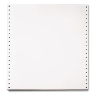 Willamette Computer Printout Paper, 1-Part, 20 lb Bond Weight, 9.5 x 11, White, 2,700/Carton