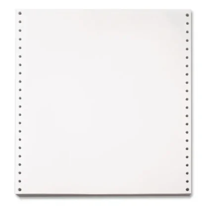 Willamette Computer Printout Paper, 1-Part, 20 lb Bond Weight, 9.5 x 11, White, 2,700/Carton