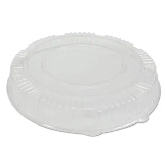 WNA Caterline Dome Lids, Clear Plastic, 18" Diameter x 2.75" Height, 25/Carton