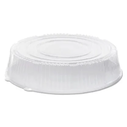 WNA Caterline Dome Lids, Clear Plastic, 18" Diameter x 3.63" Height, 25/Carton
