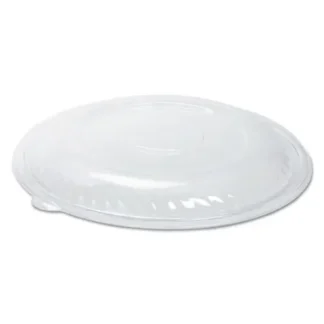 WNA Caterline Pack n' Serve Plastic Dome Lids, Clear, 16" Diameter x 1.75" High, 25/Carton