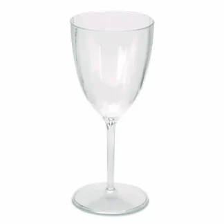 WNA Classicware One-Piece Stemware, 6 oz, Plastic, Clear, 100/Carton
