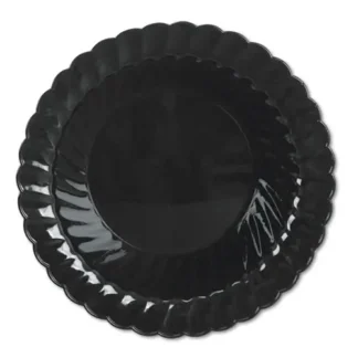 WNA Classicware Plastic Bowls, 10 oz, Black, 180/Carton