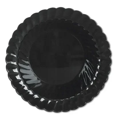 WNA Classicware Plastic Bowls, 10 oz, Black, 180/Carton