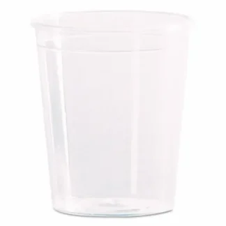 WNA Comet Plastic Portion/Shot Glass, 2 oz, Clear, 50/Pack, 50 Packs/Carton