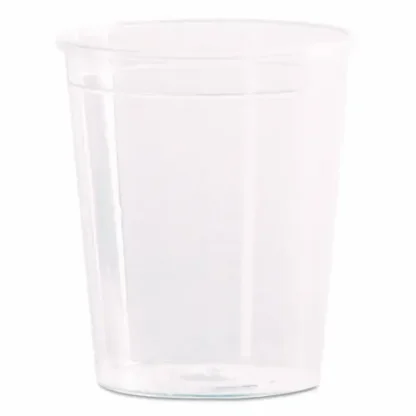 WNA Comet Plastic Portion/Shot Glass, 2 oz, Clear, 50/Pack, 50 Packs/Carton