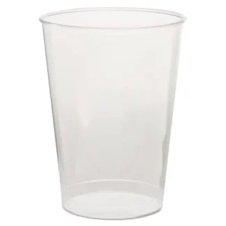 WNA Comet Plastic Tumbler, Tall, 7 oz, Clear, 25/Pack, 20 Packs/Carton