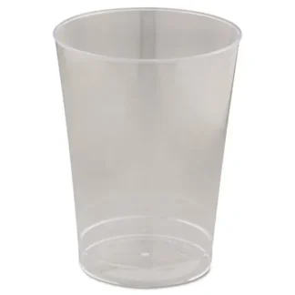 WNA Comet Plastic Tumblers, 10 oz, Clear, 25/Pack, 20 Packs/Carton