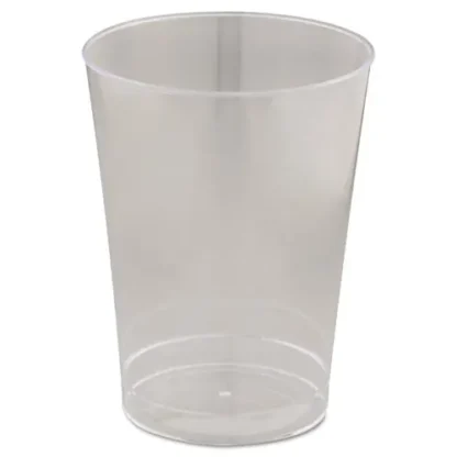 WNA Comet Plastic Tumblers, 10 oz, Clear, 25/Pack, 20 Packs/Carton