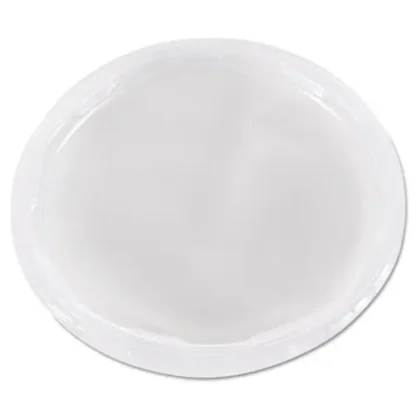 WNA Deli Container Lids, Plug-Style, Clear, Plastic, 50/Pack, 10 Packs/Carton