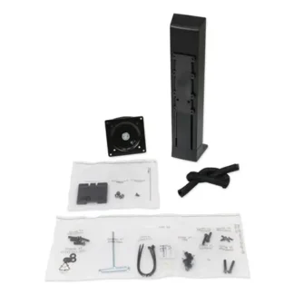 WorkFit™ by Ergotron® Monitor Riser, 24" Monitor Capacity, 30° Tilt, Black, 16 lb Support