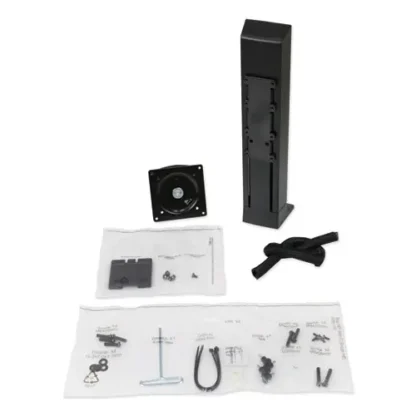 WorkFit™ by Ergotron® Monitor Riser, 24" Monitor Capacity, 30° Tilt, Black, 16 lb Support
