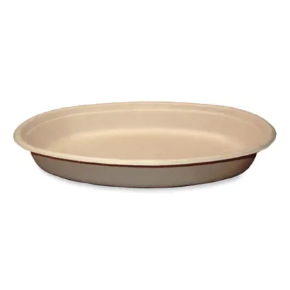 World Centric® Burrito Bowl, 32 oz, Natural, Fiber, 300/Carton