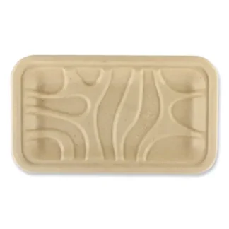 World Centric® Fiber Trays, Natural, Paper, 500/Carton