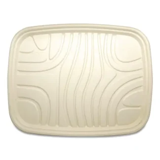 World Centric® Fiber Trays, PLA Lined, PFAS Free, 18 x 14 x 1, Natural, Paper, 100/Carton