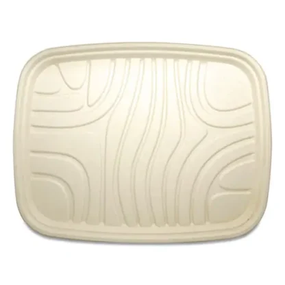 World Centric® Fiber Trays, PLA Lined, PFAS Free, 18 x 14 x 1, Natural, Paper, 100/Carton