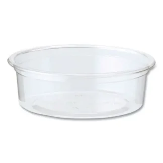 World Centric® PLA Clear Cold Cups, Flat Style, 2 oz, Clear, 2,000/Carton