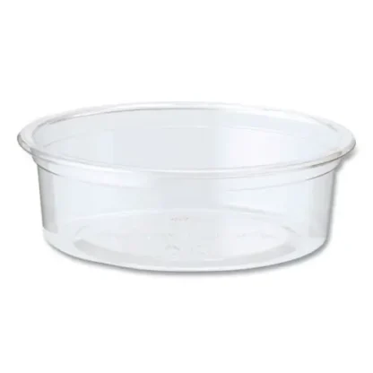 World Centric® PLA Clear Cold Cups, Flat Style, 2 oz, Clear, 2,000/Carton