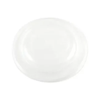 World Centric® PLA Lids for Fiber Bowls, 7.5" Diameter x 1" Height, Clear, Plastic, 300/Carton