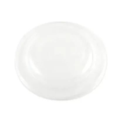 World Centric® PLA Lids for Fiber Bowls, 7.5" Diameter x 1" Height, Clear, Plastic, 300/Carton