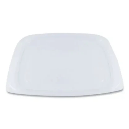 World Centric® PLA Rectangular Deli Container Lids, Clear, 600/Carton