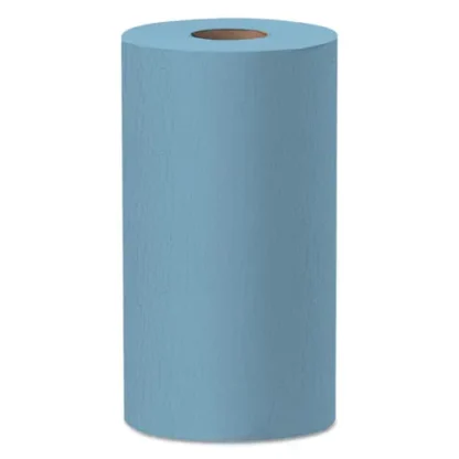 WypAll® General Clean X60 Cloths, Small Roll, Blue, 130 Cloths/Roll, 6 Rolls/Carton