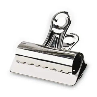 X-ACTO® Bulldog Clips, Jumbo, Nickel, 12/Box