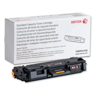 Xerox® 106R04346 Toner Cartridge, Black, 1,500 Page Yield