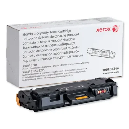 Xerox® 106R04346 Toner Cartridge, Black, 1,500 Page Yield