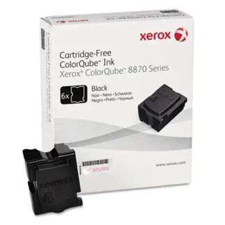 Xerox® 108R00953 Solid Ink Stick, Black, 6/Box