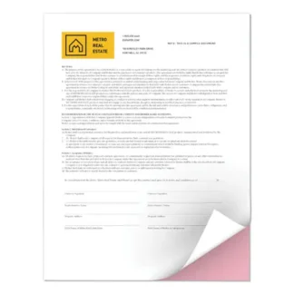 xerox™ Revolution Digital Carbonless Paper, 2-Part, 8.5 x 11, Pink/White, 5,000/Carton