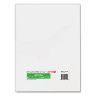 xerox™ Revolution NeverTear, 5 mil, 11 x 17, Smooth White, 100/Pack