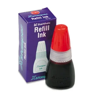 Xstamper® Refill Ink for Xstamper Stamps, Red, 10 mL Bottle