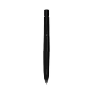 Zebra® bLen Gel Pen, Retractable, Fine 0.7 mm, Black Ink, Black Barrel, Dozen
