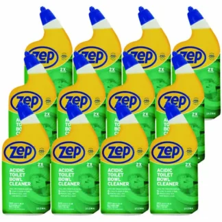 Zep® Acidic Toilet Bowl Cleaner, Mint, 32 oz Bottle, 12/Carton