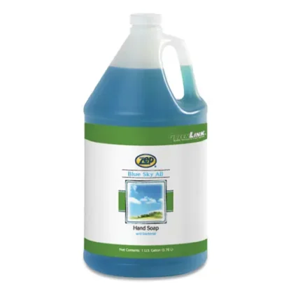 Zep® Blue Sky AB Antibacterial Foam Hand Soap Refill, Clean Open Air Scent, 1 gal, 4/Carton