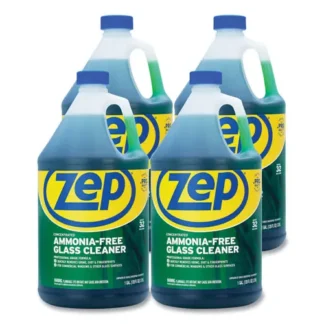 Zep Commercial® Ammonia-Free Glass Cleaner, Pleasant Scent, 1 gal Bottle, 4/Carton