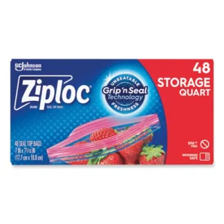 Ziploc® Double Zipper Storage Bags